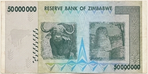 Banknote from Zimbabwe