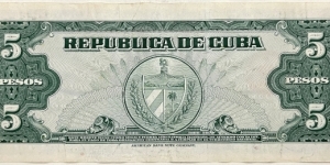 Banknote from Cuba