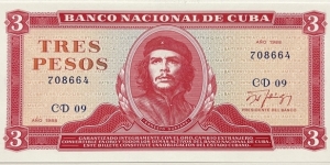 3 Pesos Banknote