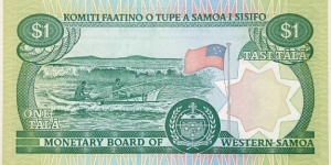 Banknote from Samoa