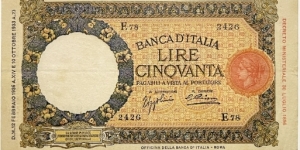 50 Lire Banknote