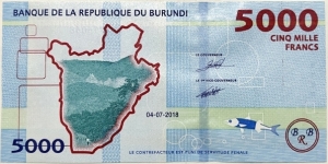 5000 Francs Banknote