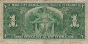 Banknote from Canada