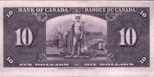 Banknote from Canada