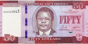 50 Dollars Banknote