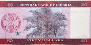 Banknote from Liberia