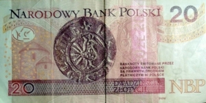 Banknote from Poland