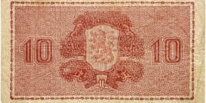 Banknote from Finland