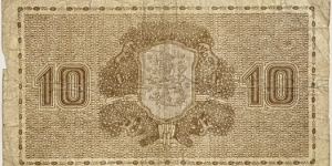 Banknote from Finland