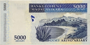 Banknote from Madagascar