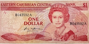 1 Dollar (Antigua 1985-1988) Banknote