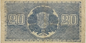 Banknote from Finland