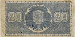 Banknote from Finland