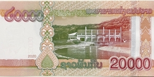 Banknote from Laos