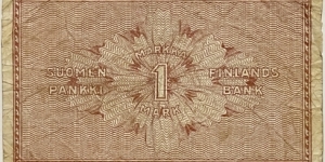 Banknote from Finland