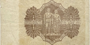 Banknote from Finland