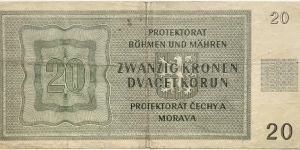 Banknote from Czech Republic