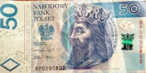 50 Złotych.
BP0090802 Banknote