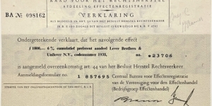 5 Cents (VERKLARING / Statement) Banknote