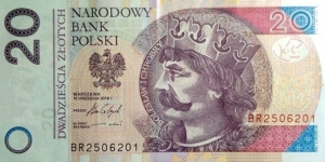 20 Złotych.
BR2506201 Banknote