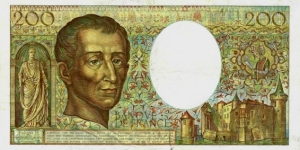 Banknote from France