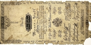 1 Gulden (Holy Roman Empire / Archduchy of Austria) Banknote