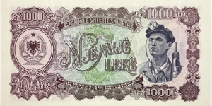 1000 Leke Banknote