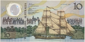 10 Dollars (Bicentennial of the British Settlement 1788-1988) Banknote