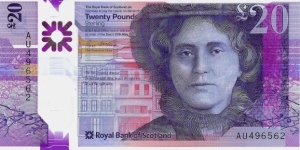 SCOTLAND 20 Pounds 2019 (The Royal Bank of Scotland) Banknote