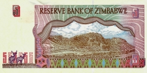 Banknote from Zimbabwe