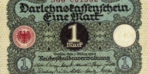 1 Mark Banknote