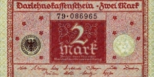 2 Mark Banknote