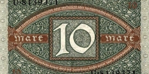 Banknote from Germany