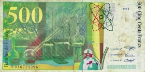 Banknote from France