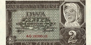 2 Złote Banknote