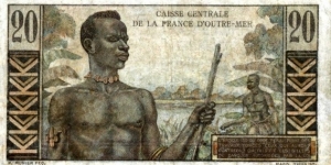 Banknote from Cameroon