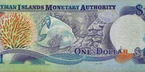 Banknote from Cayman Islands