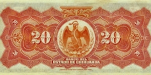 Banknote from Mexico
