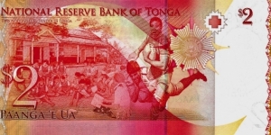 Banknote from Tonga