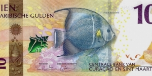 CURACAO & ST MAARTEN 10 Gulden Banknote