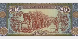 Banknote from Laos