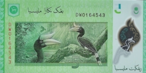 Banknote from Malaysia