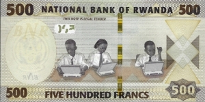 Banknote from Rwanda