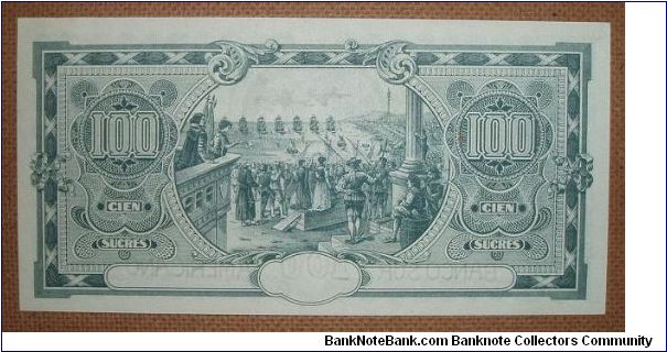 Banknote from Ecuador year 1920