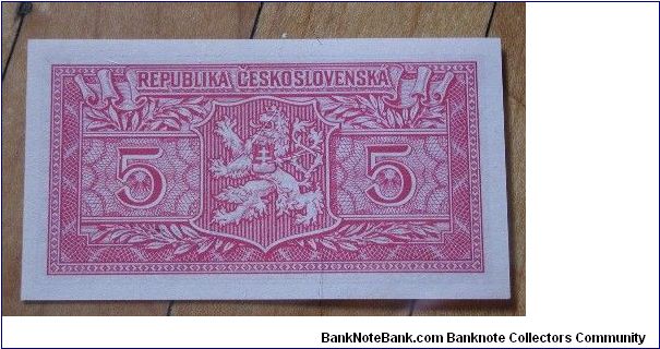 Banknote from Czech Republic year 1949