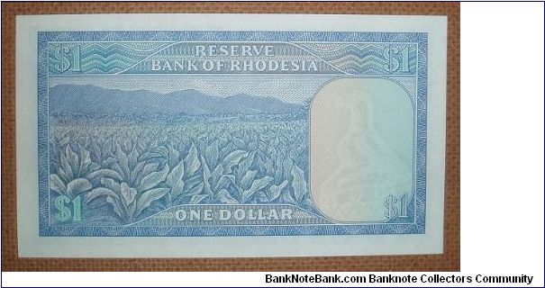 Banknote from Rhodesia year 1979