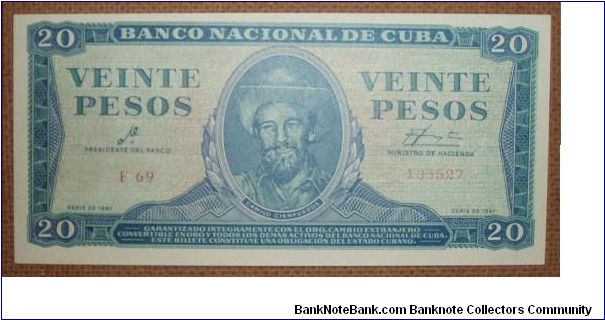 20 Pesos, U.S.A Counterfeit!! Banknote