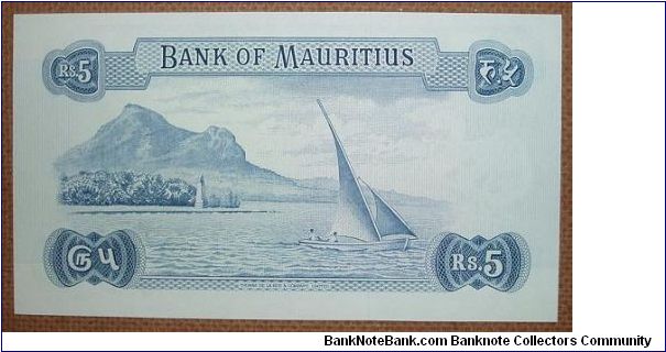 Banknote from Mauritius year 1967