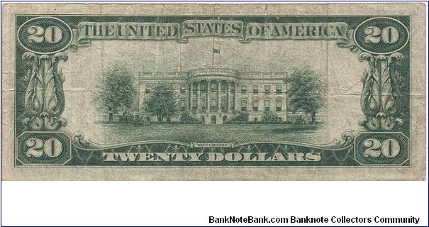 Banknote from USA year 1928