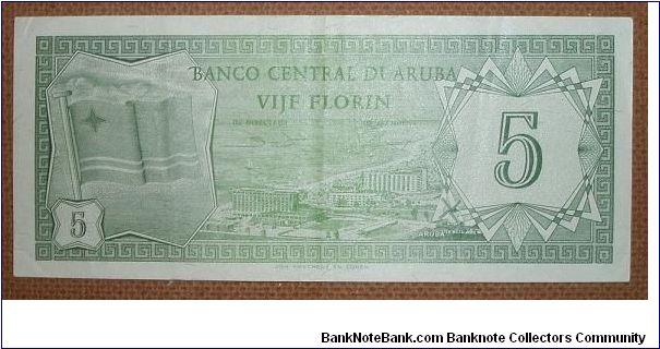 Banknote from Aruba year 1986